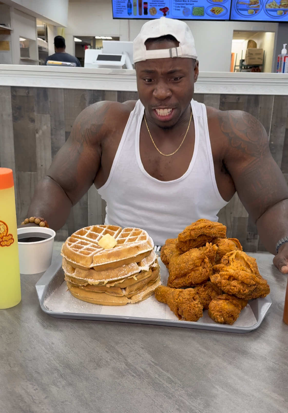 Best chicken & waffles in VA! @Southern Style Chicken Waffle  • 📍8124 Sudley Rd Manassas, VA  20109 • • • #chicken #waffle #happy #Foodie #happy 