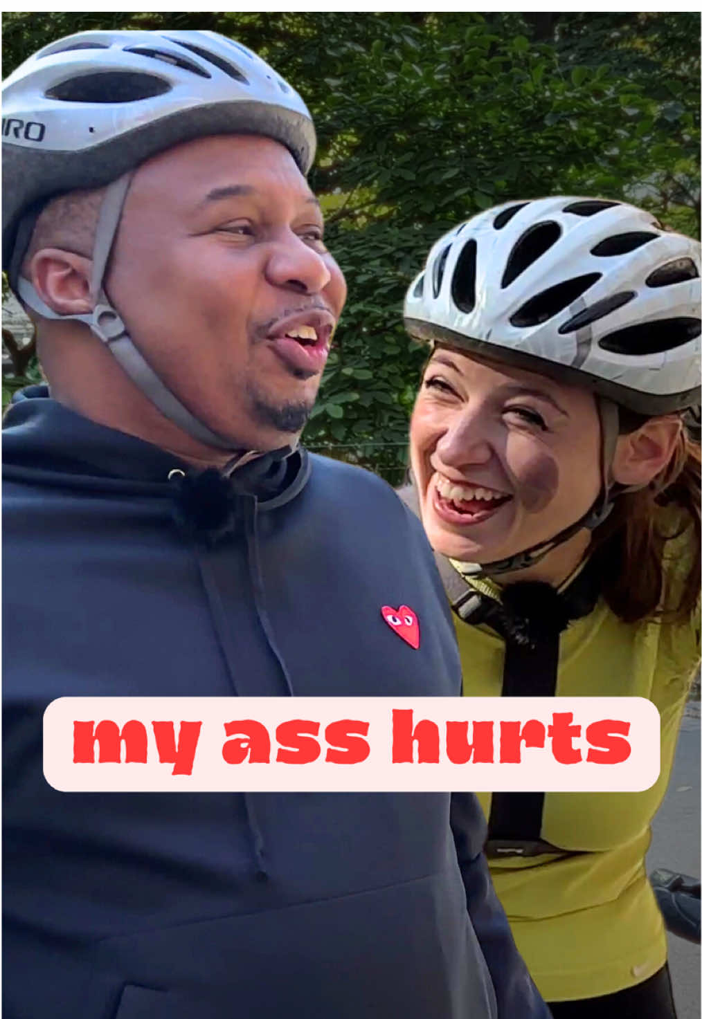 @roywoodjr hates tandem biking, full ep up now on yootube #codependent #insecure #comedy #standup #jokes #bike #cycling #tandem #nyc #centralpark