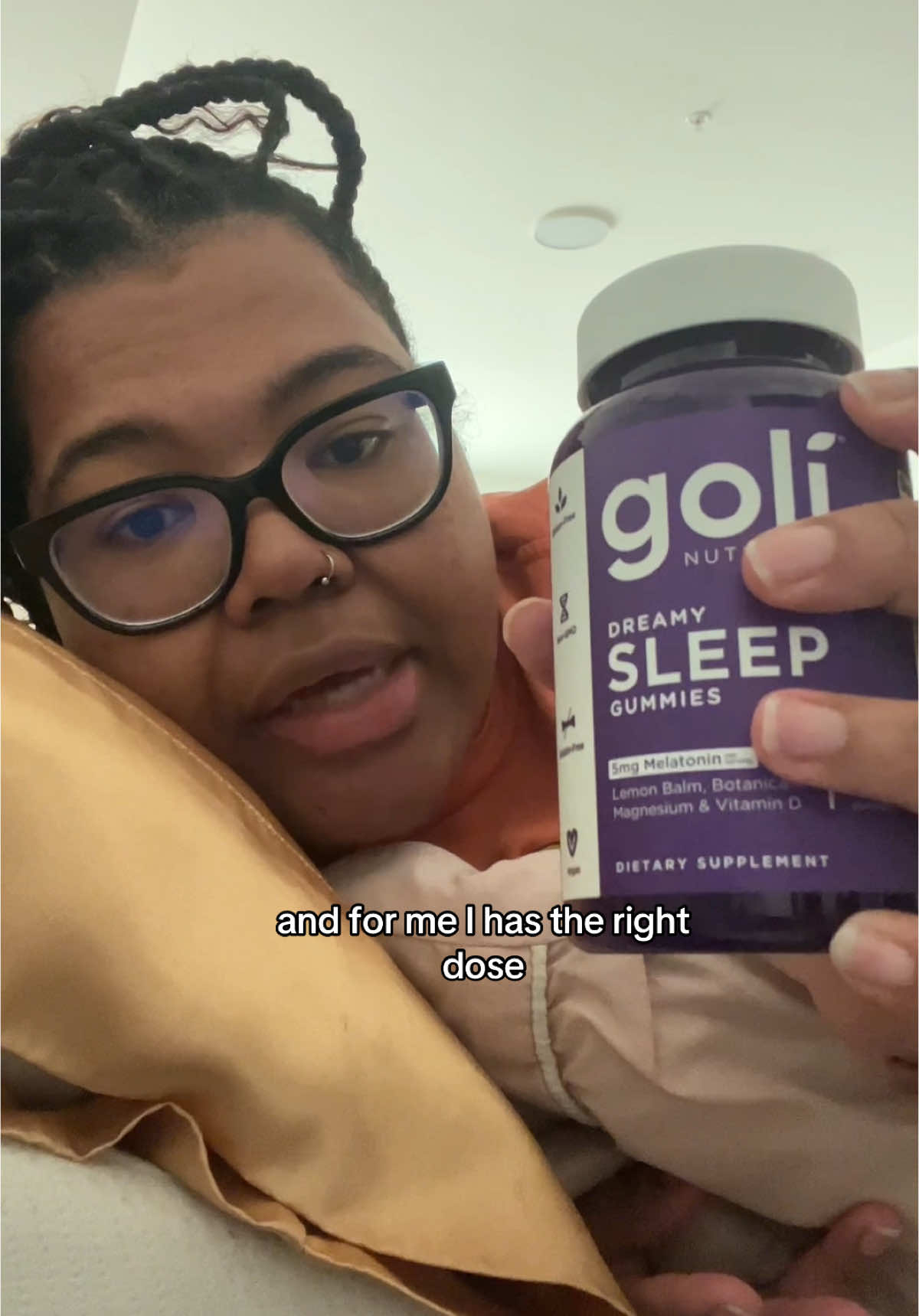 Had a good sleep. Even had a dream! #sleeping #sleep #sleepyhead #goli #goligummies #golidreamysleepgummies #vitamin #melatoningummies #dream #tiktokshopholidayhaul #tiktokshopdeals #sale #holidayhaul 