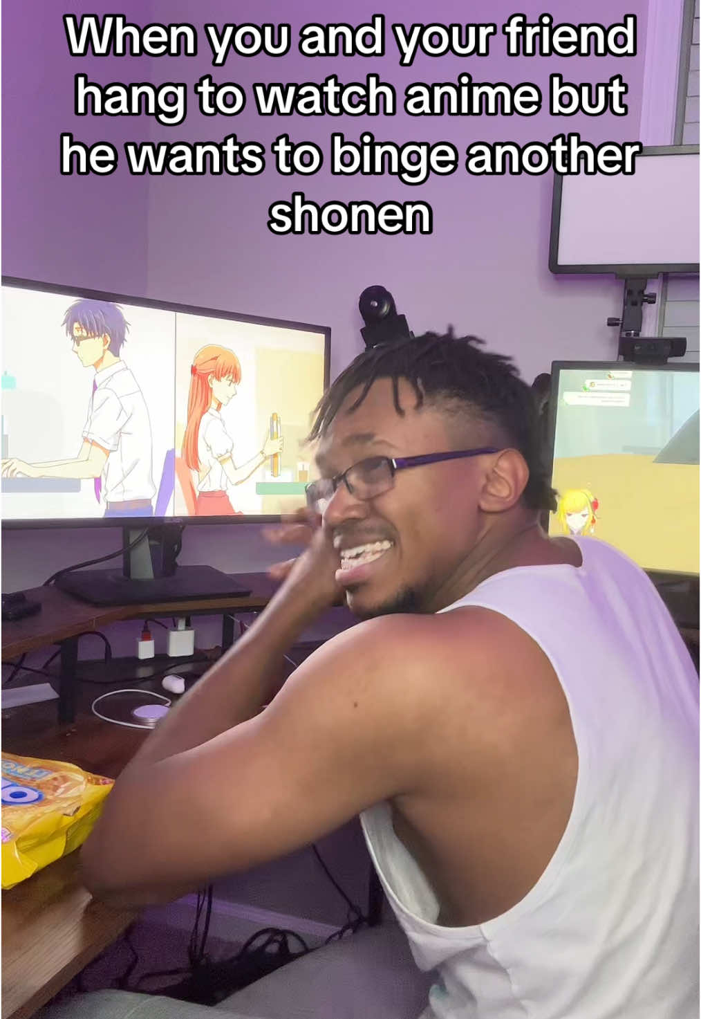 Cant we just cry together gng #fyp #anime #manga #shonen #shoujo #wotakoi 