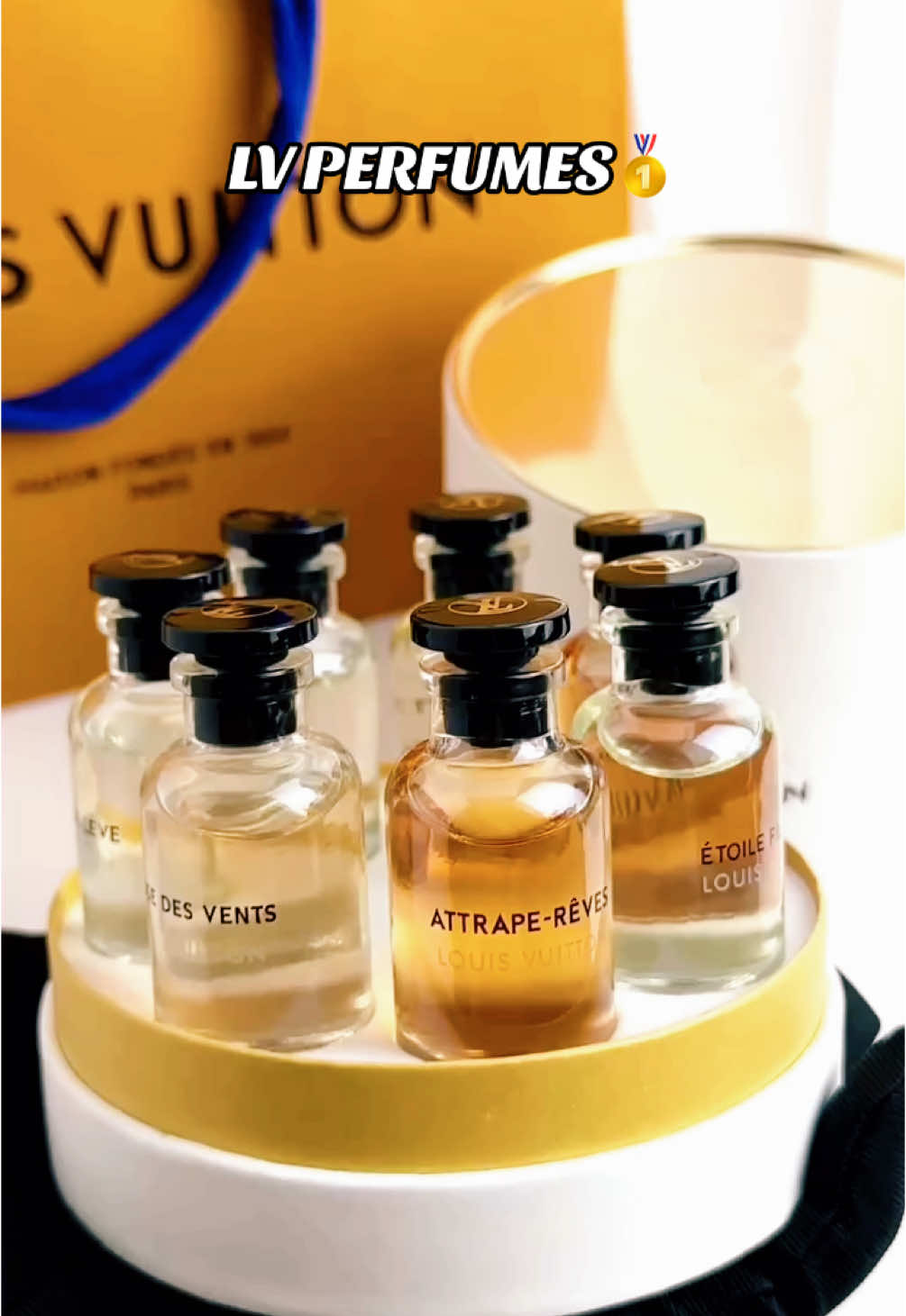 ✨ Immerse yourself in the world of Louis Vuitton perfumes—a symphony of elegance, sophistication, and artistry. 🌸🌿 Each fragrance is masterfully crafted with the finest ingredients, evoking timeless emotions and leaving an unforgettable impression. 💫 From delicate florals to bold woody notes, every bottle is a tribute to luxury and innovation. 🌟 Elevate your senses and embrace the essence of true refinement. 🌹🍂 #LouisVuitton #LuxuryFragrance #EleganceRedefined #PerfumeAddict 💎🖤#DiorPerfumes #LuxuryInABottle #ScentOfElegance #PremiumFragrance #FragranceLover #PerfumeAddict #OlfactiveLuxury #FragranceGoals #TimelessElegance #perfumetiktok #perfumetok #fyp 