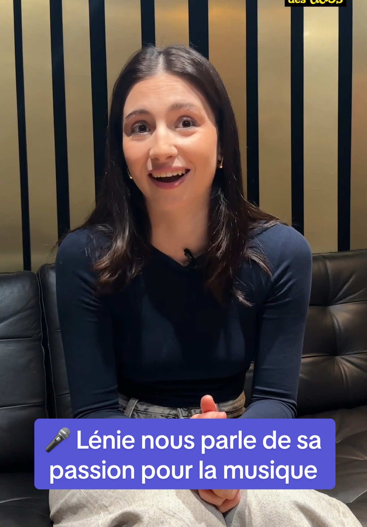 🎤 3 questions à… @Lenie ! Candidate de la dernière saison de la #staracademy , elle revient sur sa passion pour la #musique ! ✨ #lemondedesados #magazineados #itw #3questions