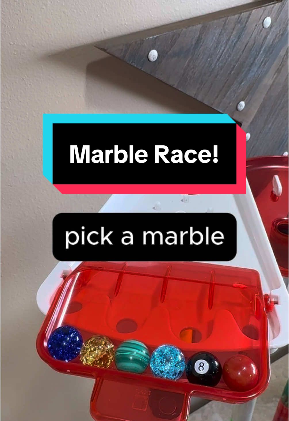 Pick a marble and be a winner!🏆 🏅  #MarbleRace #MarbleRun #marbles #ASMR #fyp 