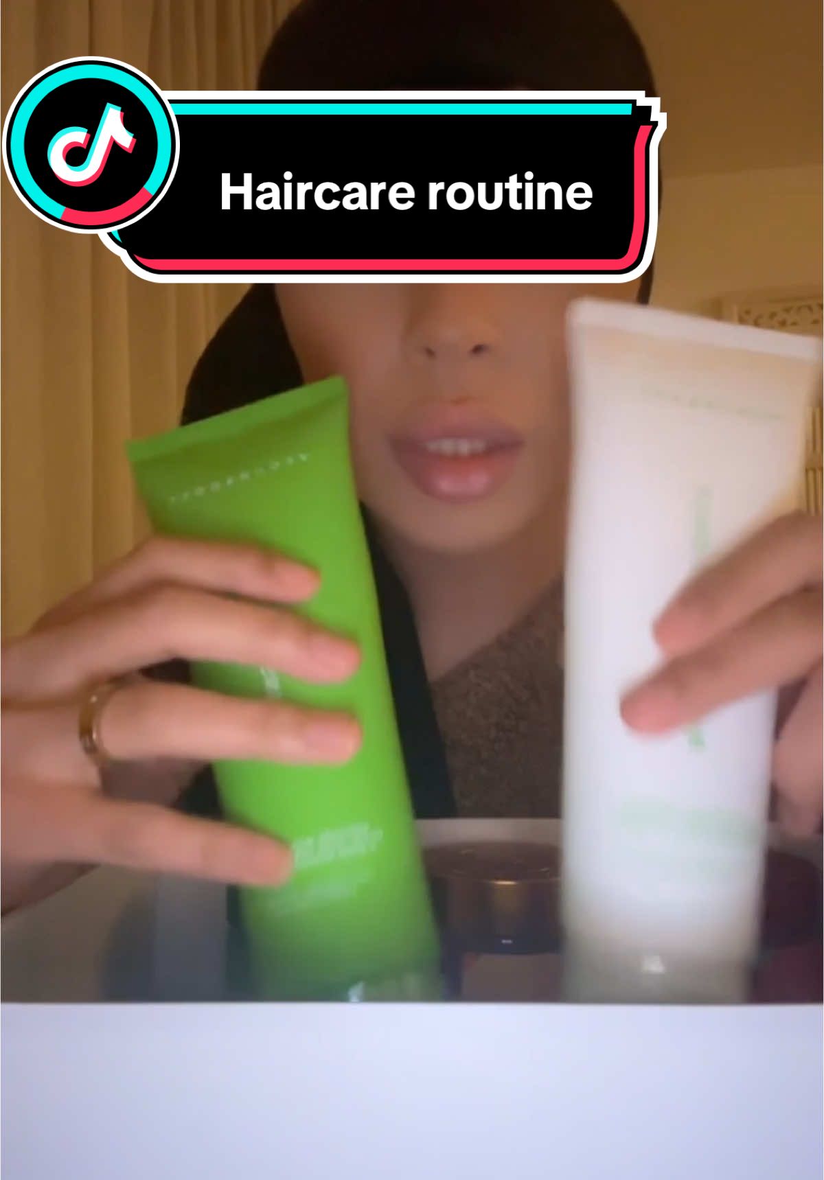 Dont mind the bad quality its from snapchat☺️. @Veganboost shine15 for discount #haircareroutine #hairmask #fypp 