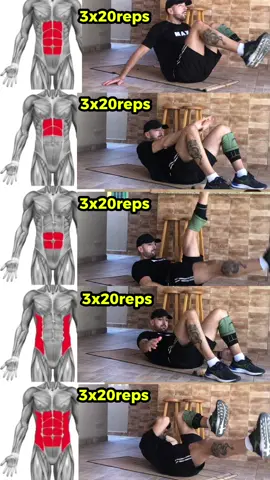 Treino Para Abdômen Em Casa Para Homem #exerciciosemcasa #treinosemcasa #abdomen #abdominal 