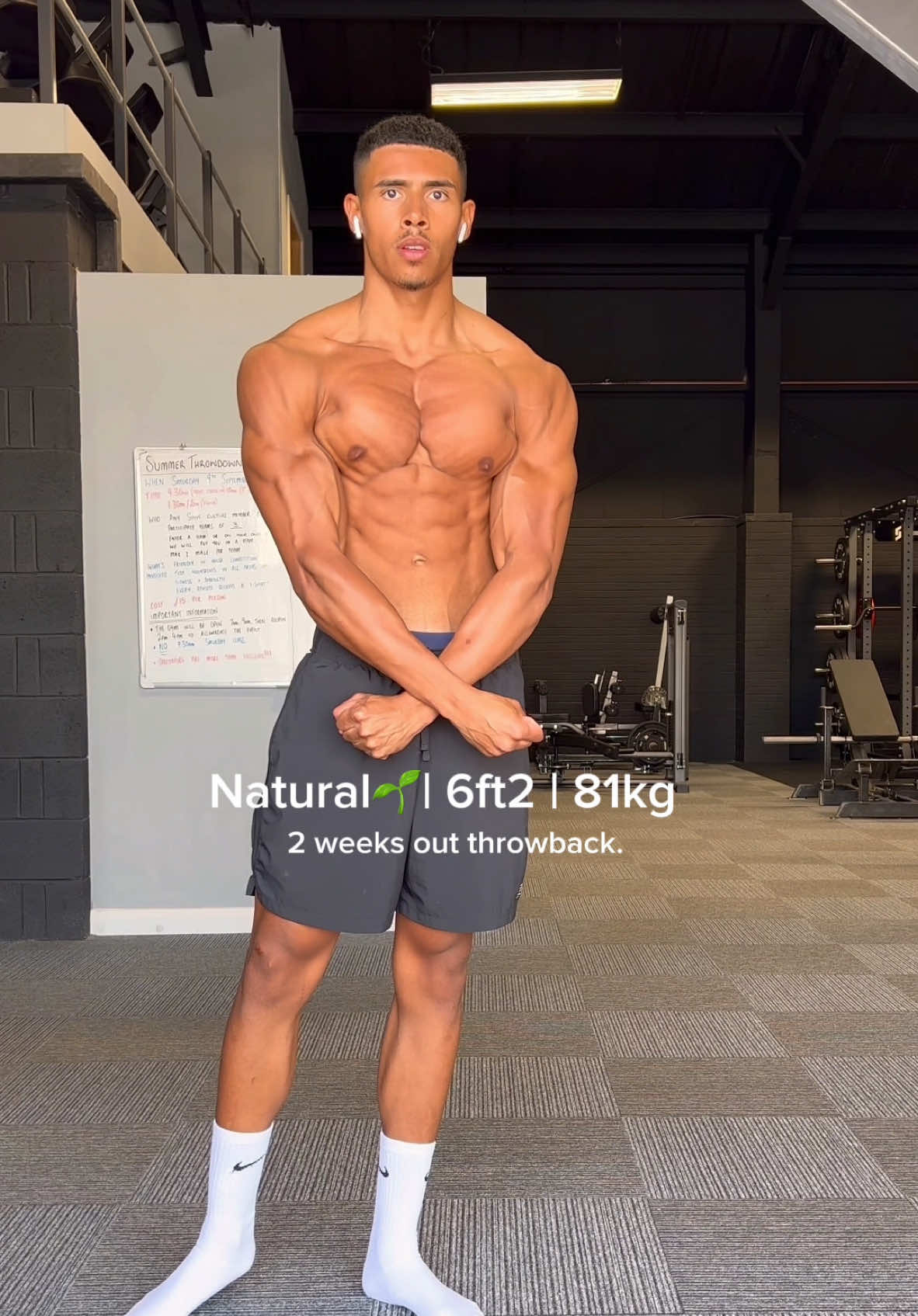 UKDFBA prep throwback  #natural #bodybuilding #gym #esn 