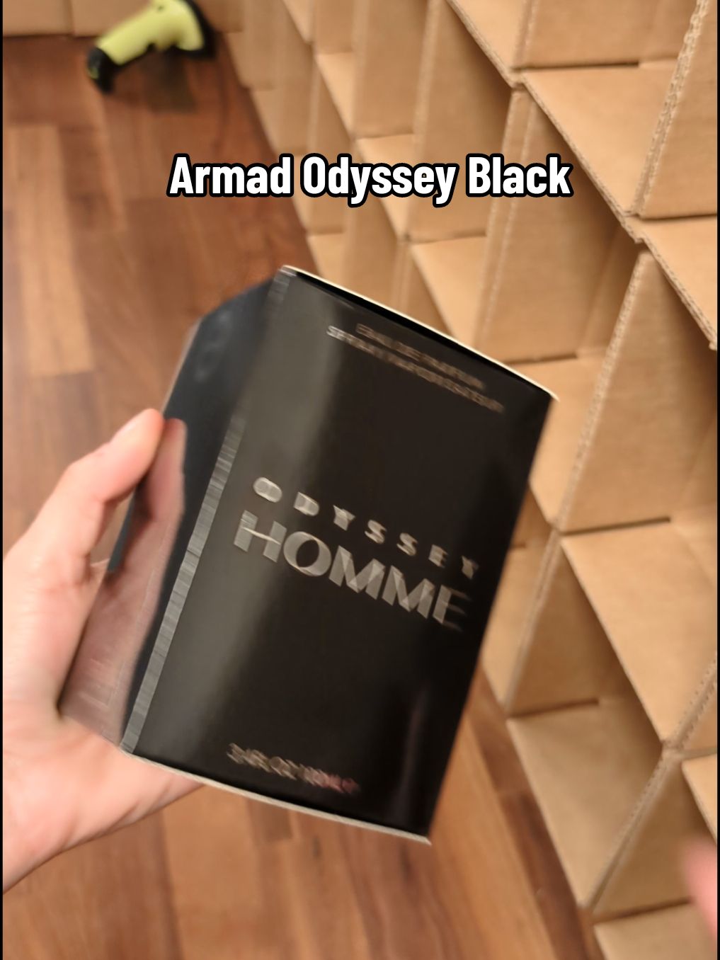 Armaf Odyssey Black  Chekate esto primo, es una chulada. #perfumetiktok #fragancias #fyp #fypシ 