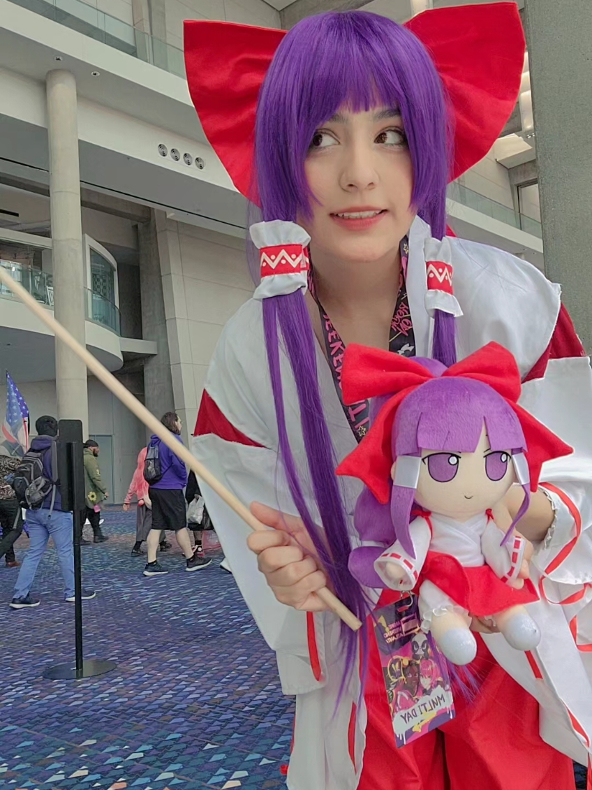 the bills cant be this high  #reimu #pc98 #touhou #touhouproject #touhoucosplay #reimuharukei #cosplay #animeweekendatlanta #awa 