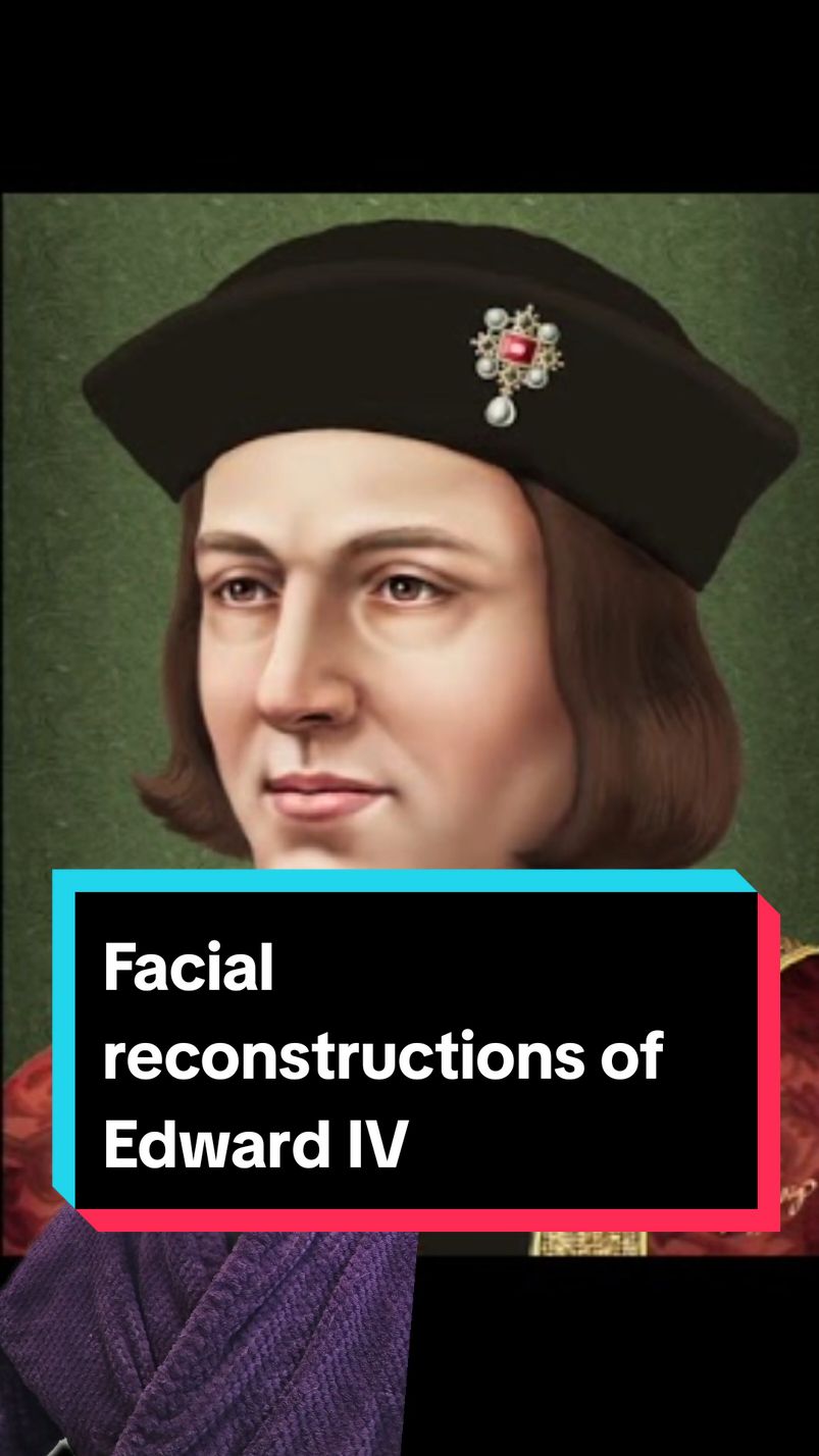 Replying to @sahra.yapps Well now I'll have to look up facial reconstructions of Edward IV... Time another face from history (of questionable accuracy)  #edwardiv #houseofyork #facialreconstruction #historytok 