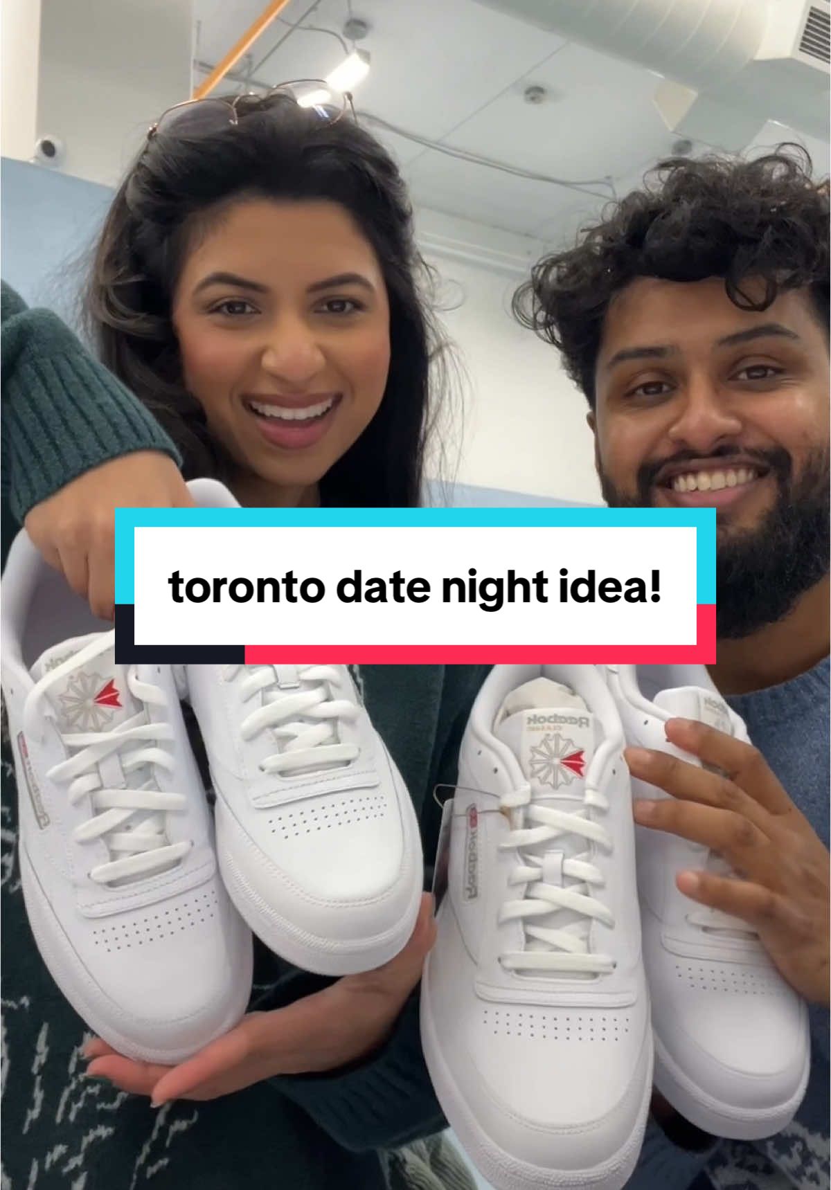 a great holiday gift idea that has a personal touch ❤️✨ @Kapil Subendran  head over to one of a kind between Dec 13-15th, and customize your own pair of @Reebok with purchase!  #reebok #christmasgifts #holidaygift #holidaygiftguide #holidaygiftideas #torontoinfluencer #toronto #reebokclassic #reebokshoes #couples #dateideas #datenight #todotoronto #torontoactivities #thingstodotoronto 