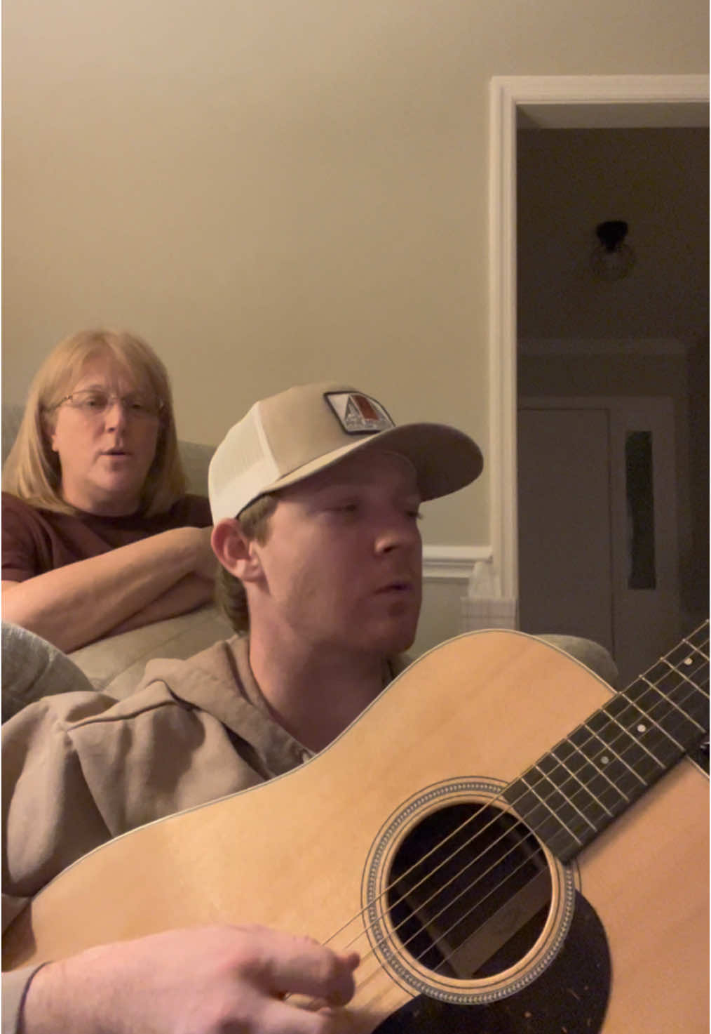 How bout a hand for Mother Sherry #countrymusic #acousticcountry #zyxcba #fyp #classiccountry #whenyougethome #mom 