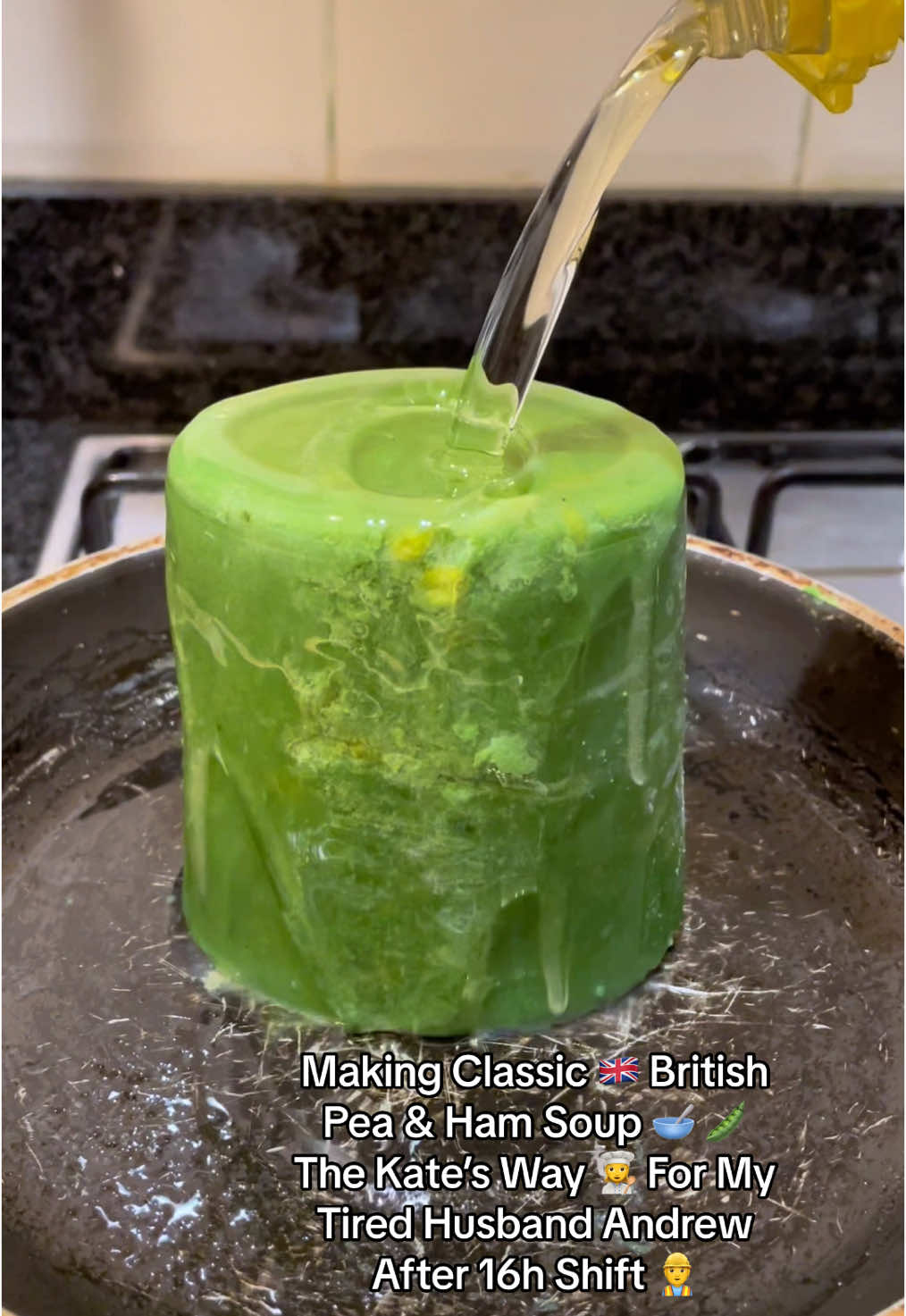 🇬🇧 UK Part 21: Making Classic Pea & Ham Soup 🫛🥣 The Kate’s Way 👩‍🍳 #fyp #viral #british #uk #peasoup #soup #britishfood #englishfood #americanfood #bluecollar #husband #wife #cooking #cookingkate #katesway 