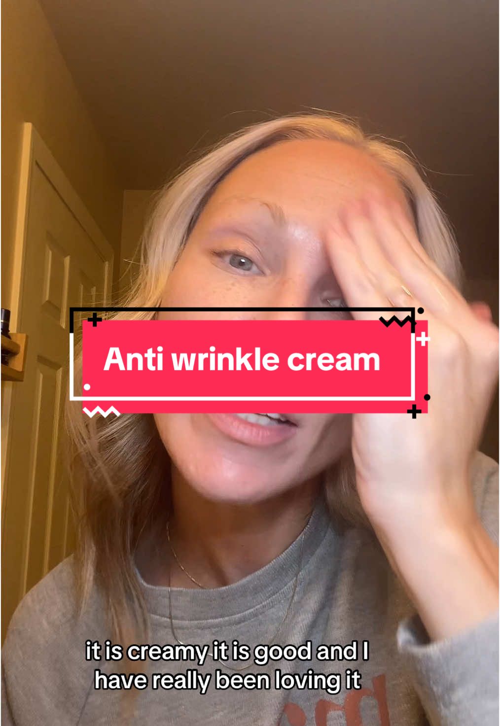 This anti wrinkle cream is top notch!!! I have been adding it to my daily skincare routine and the results are almost instant!!!  #TikTokShop #skincare #skincareroutine #antiwrinkle #agingskin #aginggracefully #healthyskin 