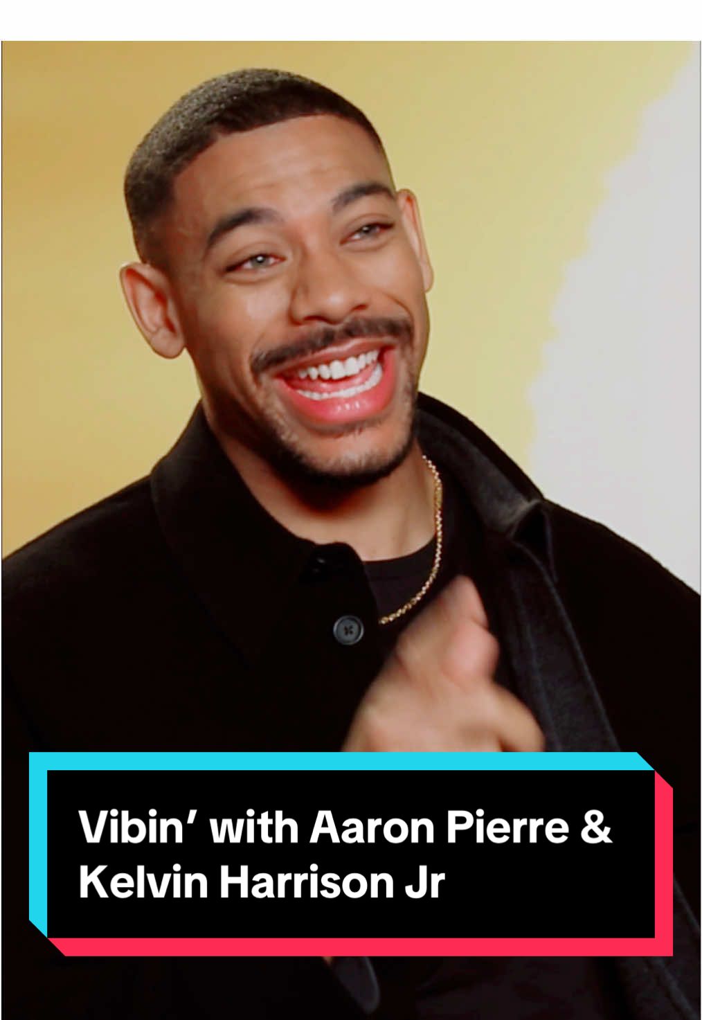 Catching a vibe with Aaron Pierre & Kelvin Harrison Jr. HOW GREEDY. 😂 #aaronpierre #kelvinharrisonjr  #emankellam