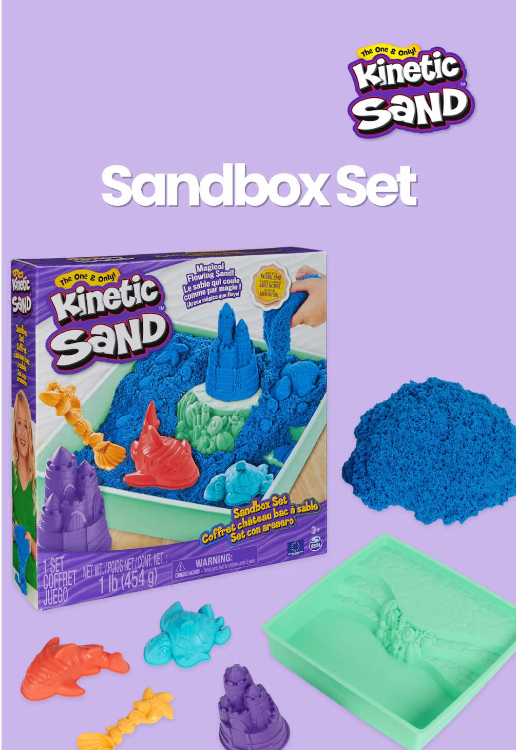 Someone in your life has a big imagination! See their creativity come to life with this playful Sandbox Set. 💭 🏰 #KineticSand 