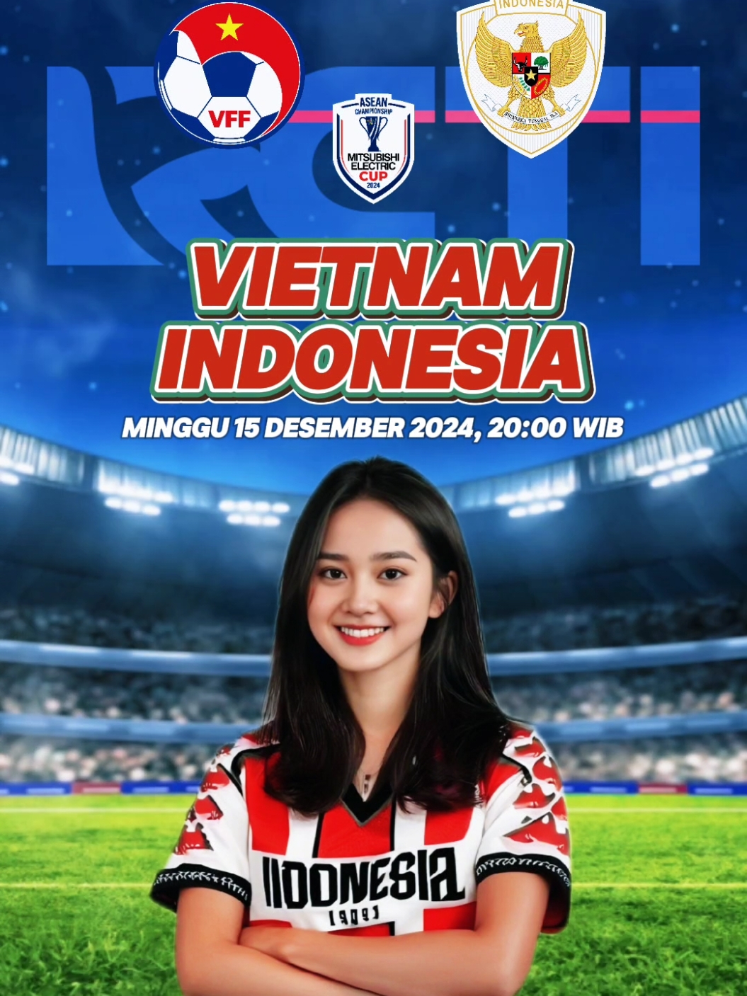 Vietnam VS Indonesia AFF2024 #vietnamvsindonesia🇻🇳🇮🇩 #vietnamvsindonesia2024 #vietnamvsindonesia #ultrasgaruda #lagrandeindonesia🇲🇨 #jadwaltimnas #timnasgaruda #timnas #timnasindonesia #aff2024 #timnasday #mitsubishielectriccup2024 #mitsubishielectriccup #trend 