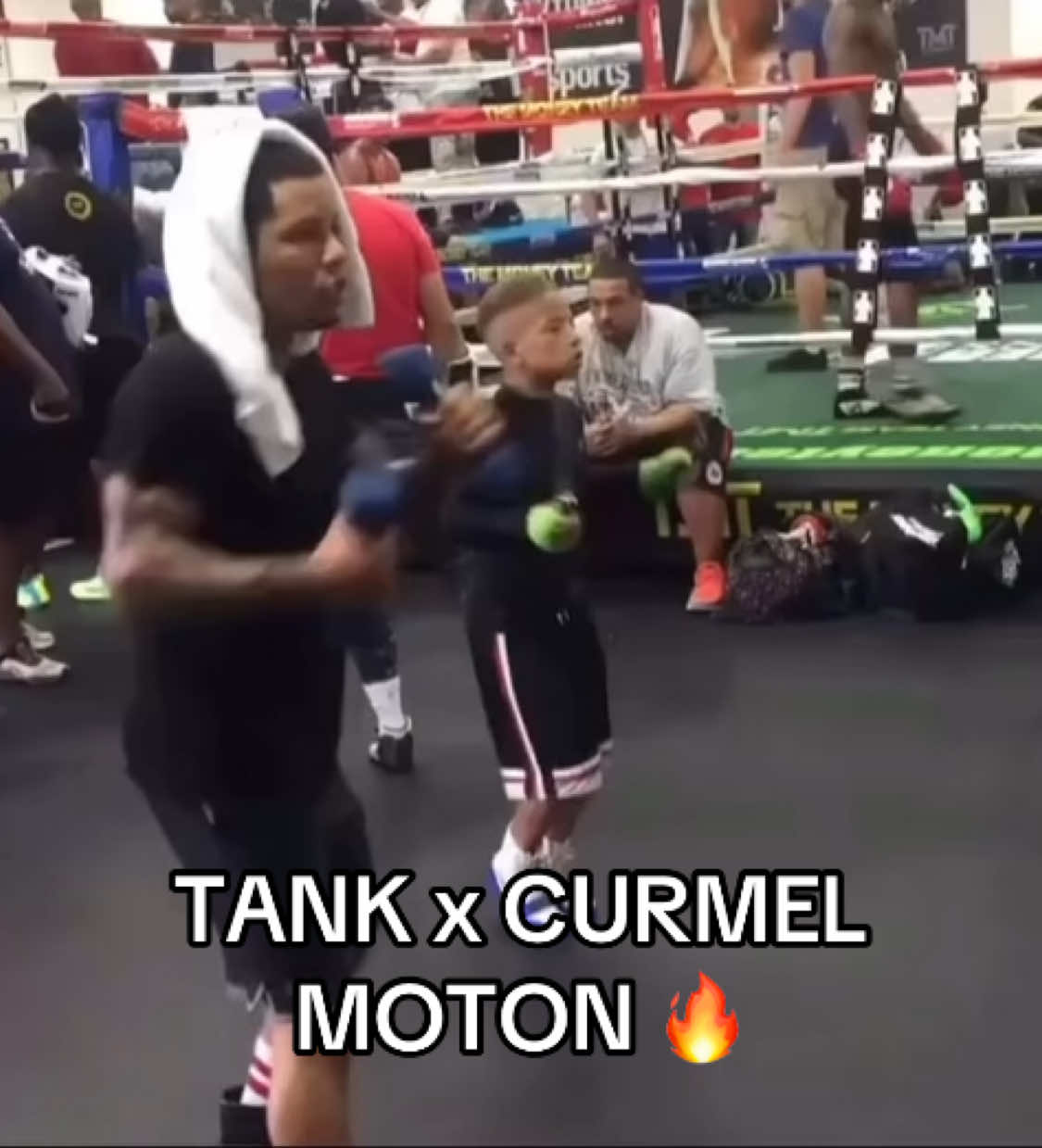 A young Tank Davis and Curmel Moton back in the day 🔥 @Big Deal🦍 @Gervonta Davis #gervontadavis #curmelmoton #boxing 