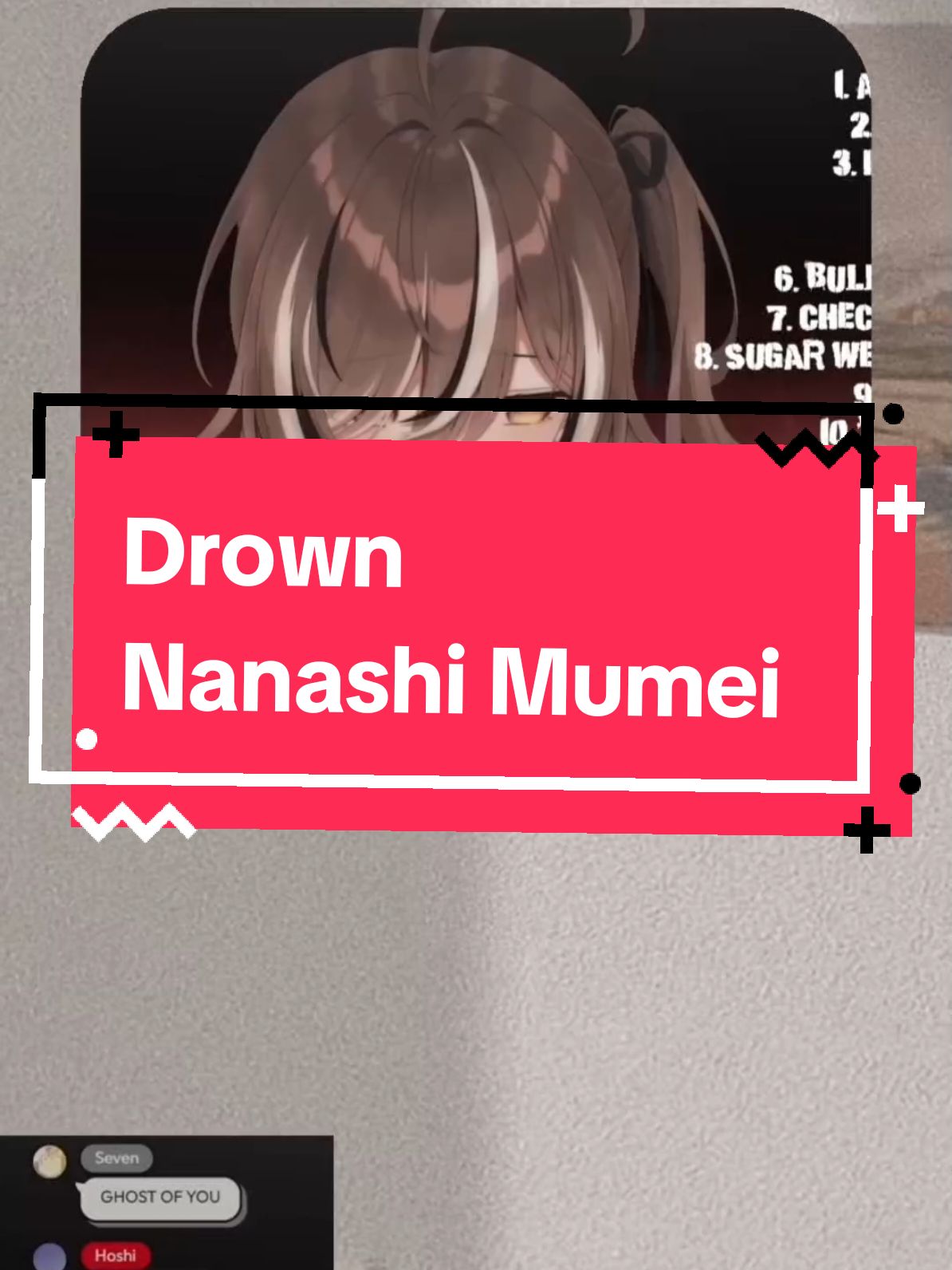 Drown by Nanashi Mumei  original song by Bring Me The Horizon  #hololivejustice #hololiveenglish #hololiveclips #hololive #mumei #lovely #mix #karaoke #vtuber #bringmethehorizon #owl #music #bmth #brown #cute #fyp 