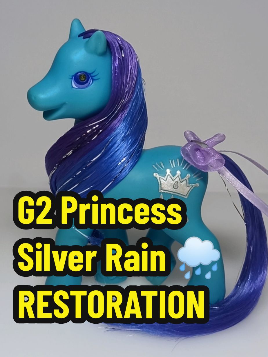 Restoring a rusty pony!✨ Timestamps: [0:00] Intro [0:22] preparation  [1:00] head+tail removal [1:25] cleaning the rust [2:18] sunfading [2:45] tail restoration  [3:58] cutiemark [4:10] hair restoration+ insert tail [4:56] reveal #mlpg2 #mylittlepony #mlp #fypシ゚viral #mylittleponytoys #vintagetoy #toyrestoration #mylittleponyg2 #mlpcollector 