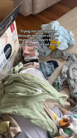 He didnt get to wear 90% of these sadly :( #newborn #babyclothes 