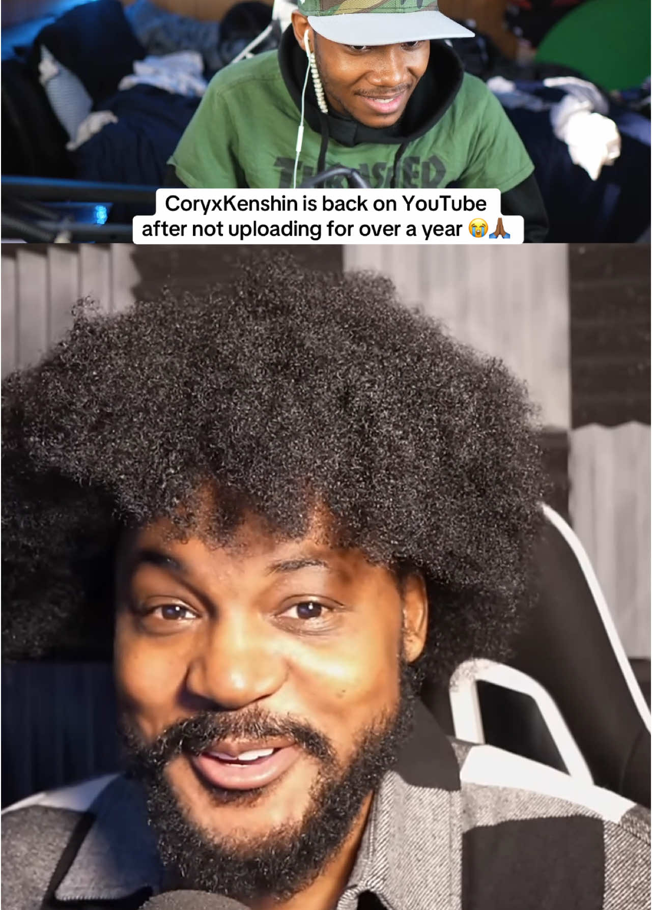 CoryxKenshin is back on YouTube after not uploading for over a year (REACTION) #cloutynaz #coryxkenshin #corykenshin #reaction 