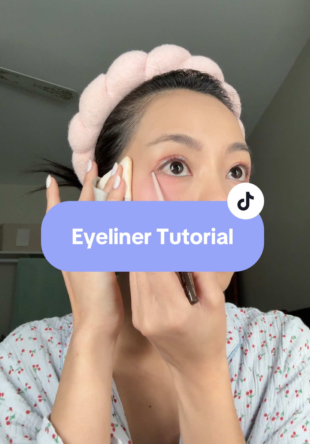 Replying to @Hannah Lynch Eyeliner tutorial! #eyelinertutorial #eyelinerpencil #TikTokShopHolidayHaul 