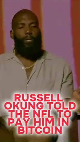 @RussellOkung told the #NFL to pay him in #bitcoin ‼️ #invest #financialliteracy #wealth #money #grow #education #inspiration #motivation #mindsetmotivation #fyp #foryoupage #explorepage #trending #reels #shorts ##nipseyhussle#finance 