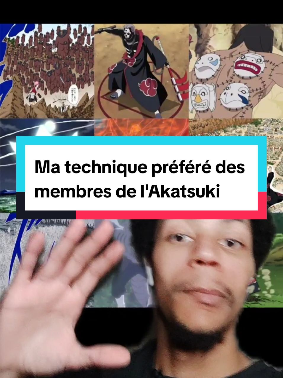 Ma technique préféré des membres de l'Akatsuki #naruto #narutoshippuden #akatsuki 