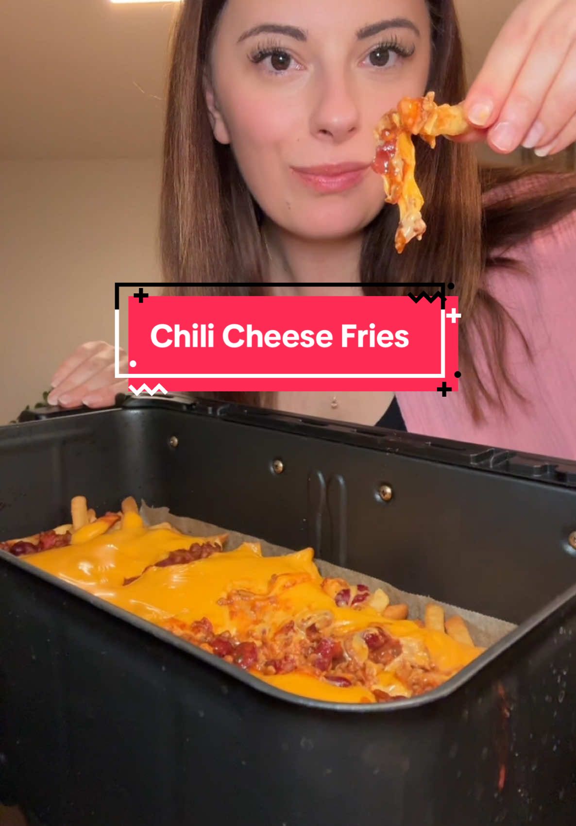 Chili Cheese Fries | werbung @COSORI 🧡 was kocht ihr am liebsten in eurem Airfreyer ? #rezept #rezeptideen #mascha #food #cooking #cosori #airfryer #heißluftfritteuse #fy #fyp #viral #trend 