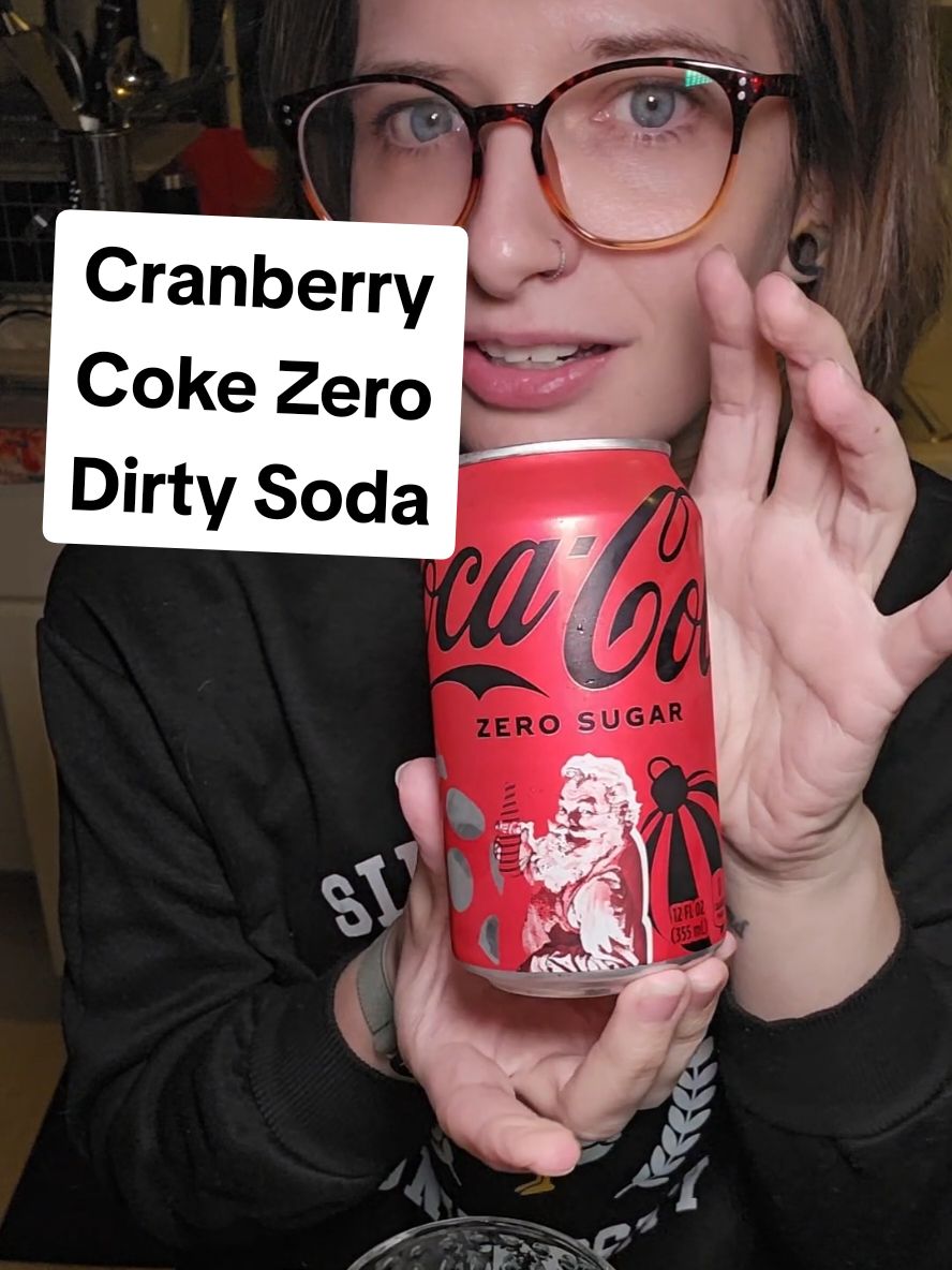 This coke zero combination is my current drink hyperfixation! Coke zero with lime juice and cranberry flavoring! It's fruity and citrus-y! I feel like my friend @TheProteinBarista   making a drink like this! It's so good! #cokezero #mixeddrinks #cranberry #dirtysoda #mocktails 