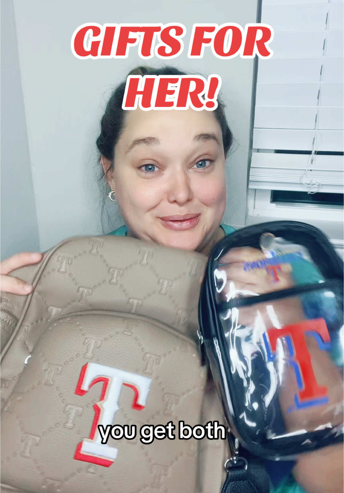 These @MLB @Major League Fashion @Texas Rangers licenses bags are adorable!! Grab the pair now for $39 total!! They are the perfect #christmasgift #christmasgiftideas #christmasgifts #texasrangers#gamedayoutfit #giftguide #TTSTAKEOVER #TiktokShopHolidayHaul  #TikTokShopBlackFriday #TikTokShopCyberMonday #blackfridayearlydeals #treasurefinds #christmasshopping #christmasgiftideas #christmasgifts #holidayshopping #christmaspresents  #stockingstuffers #stockingstuffer  #toysforkids #hottoys #christmasfinds  #TiktokShopHolidayHaul #blackfridaydeals #blackfridaysale #christmasshopping #dealsforyoudays #giftguide  #Tiktokshopblackfriday #BlackFriday #BlackFridaySales #spotlightfinds #BlackFriday2024 #BlackFridayDeals #CyberMonday2024 #Christmas #TikTokShop #GiftIdeasForHer #FlashSale #mademyyear #fashionlookbook 