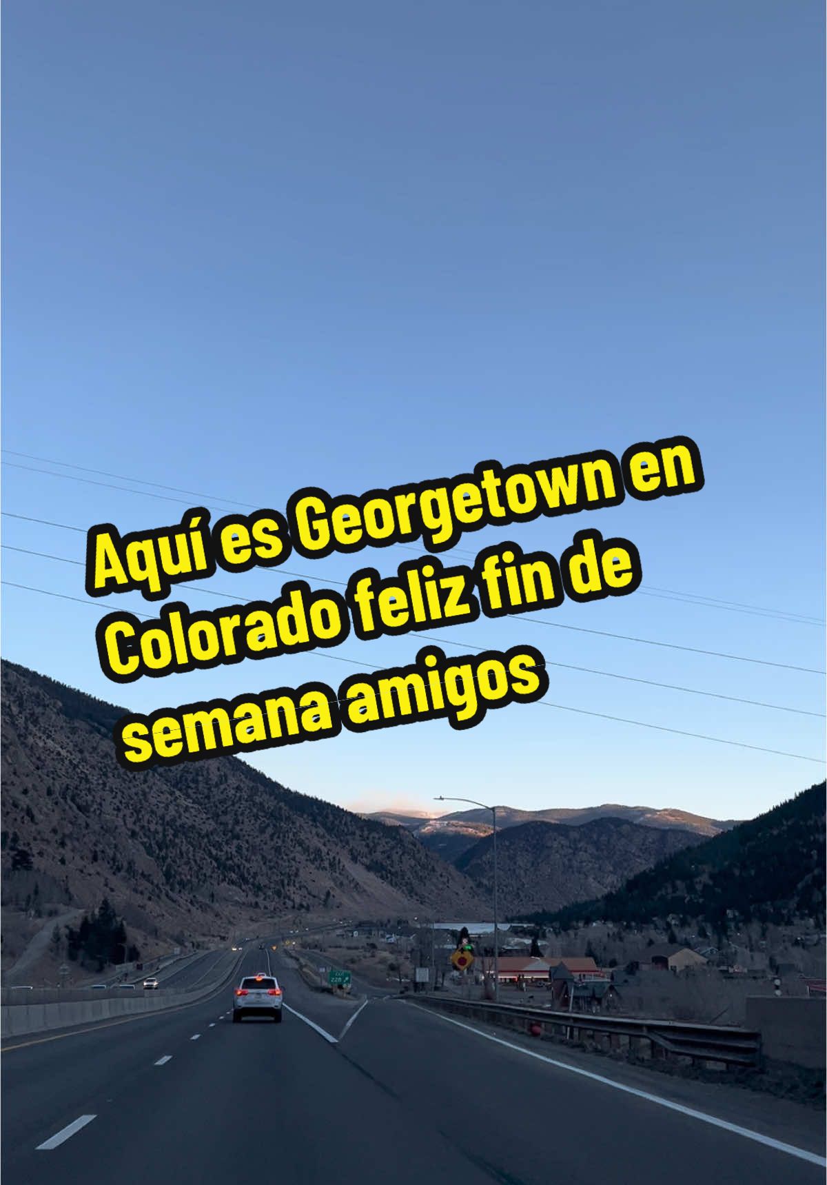 Aqui es Georgetown colorado #denvercolorado #montañas #colorado #