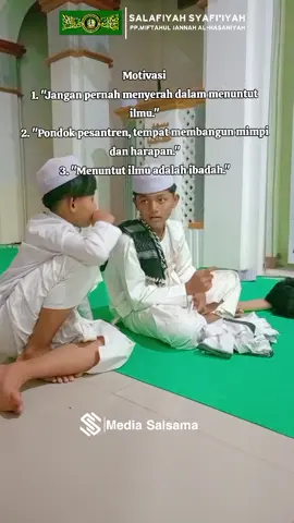Pondok pesantren adalah lembaga pendidikan Islam tradisional yang memiliki peran penting dalam membentuk karakter dan memperdalam pengetahuan agama. Berikut beberapa kata-kata mutiara tentang pondok pesantren: Inspirasi 1. 