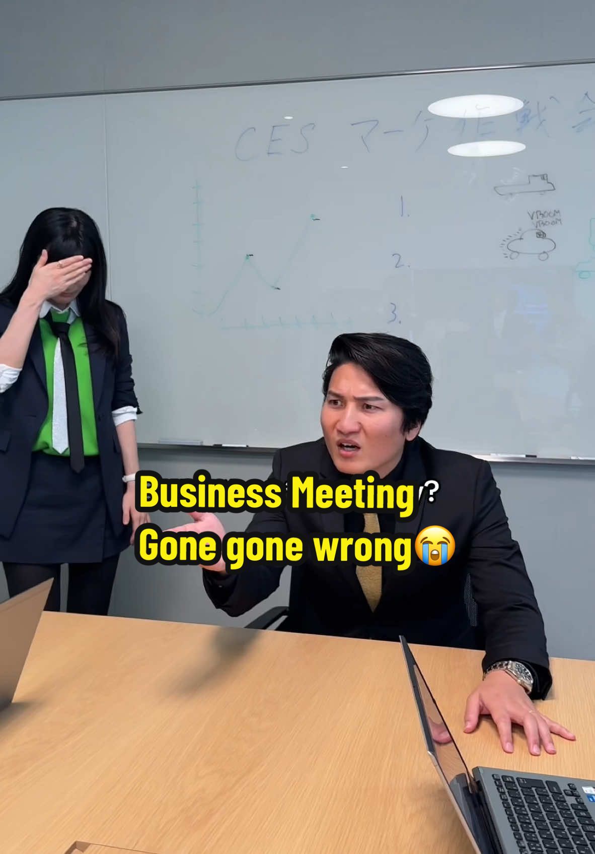 Who let these guys into the  Business Meeting😭 Who let these guys into the Buisness meeting😭 #anime #AFEELA #SonyHondaMobility #EV 