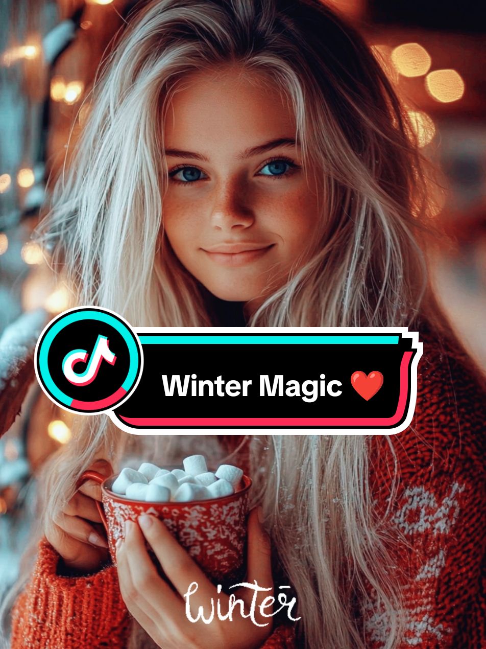 #WinterMagic #cozyvibes #christmasglow #holidaydreams #tiktoktrend 