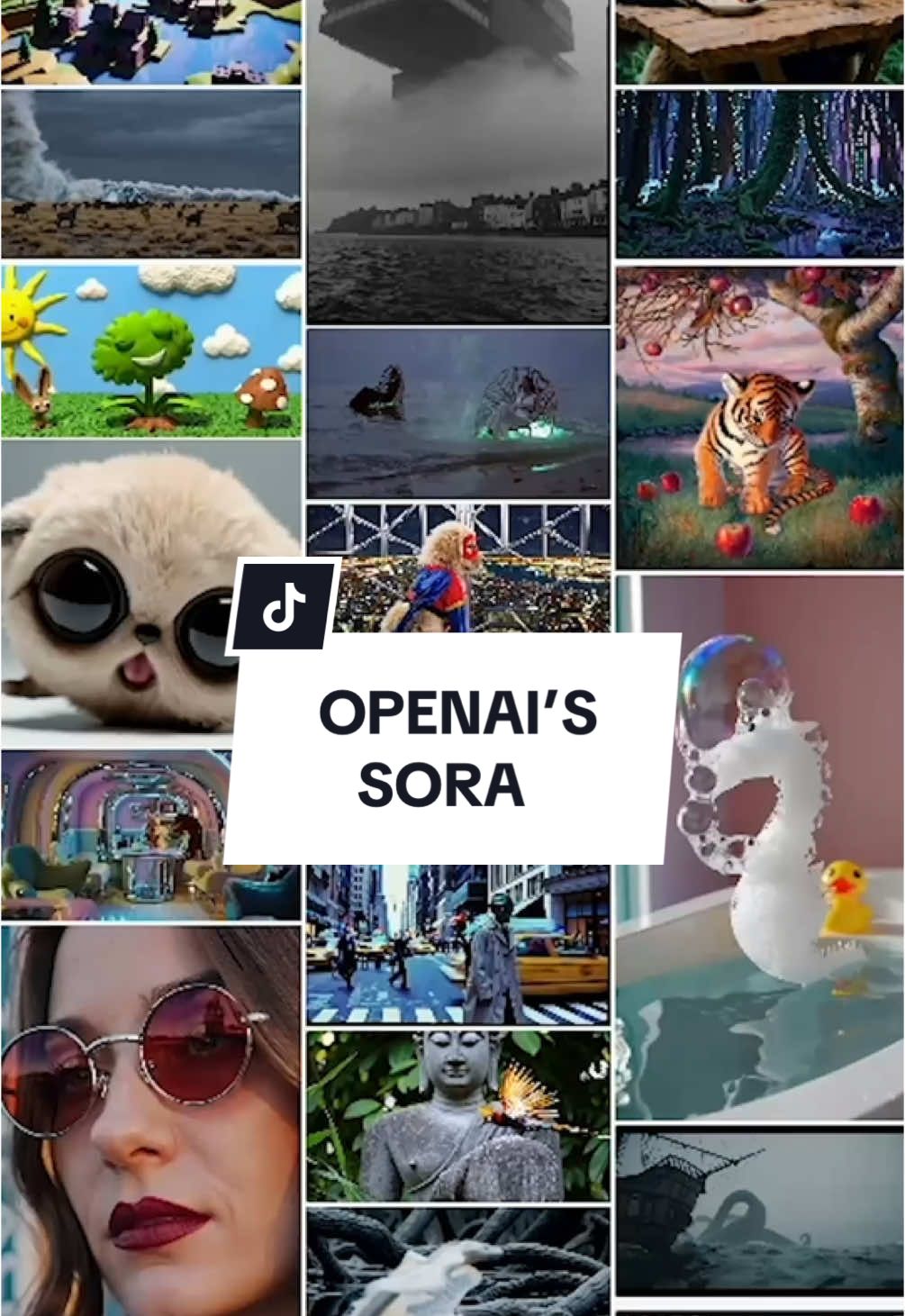 The AI Video Revolution Continues  @Jason Calacanis and Lon Harris dove into the launch of Sora, OpenAI's innovative AI video generation tool. What is Sora? • AI-powered video creation that lets users turn text, images, or videos into high-definition clips. • Unique Feature: Multimodality—combining text, image, and video generation in a single platform. How do you see AI tools like Sora changing storytelling and creativity? #openai#aiart#innovation#creativity 