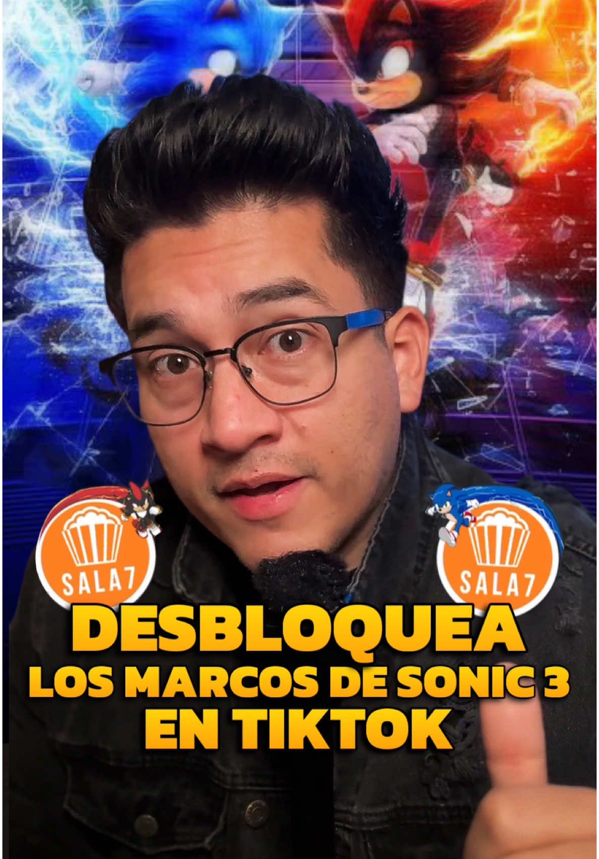 #sonicmovie3 DESBLOQUEA los marcos de perfil de Sonic 3: La Película 🤩 #aldoyate #sala7 #Sonic3LaPelícula #tutorial #sonicthehedgehog #sonic3 #shadow  @Paramount México 