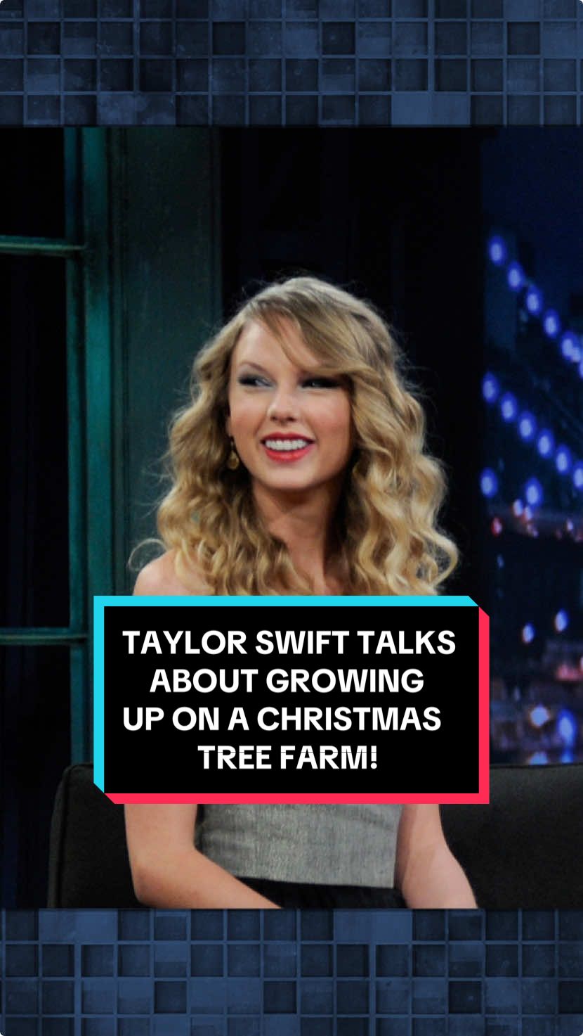 @Taylor Swift talks about growing up on a Christmas tree farm! 🎄  Original Air Date: 11/02/09 (Late Night with Jimmy Fallon) #FallonFlashback #TaylorSwift #Holiday #JimmyFallon 