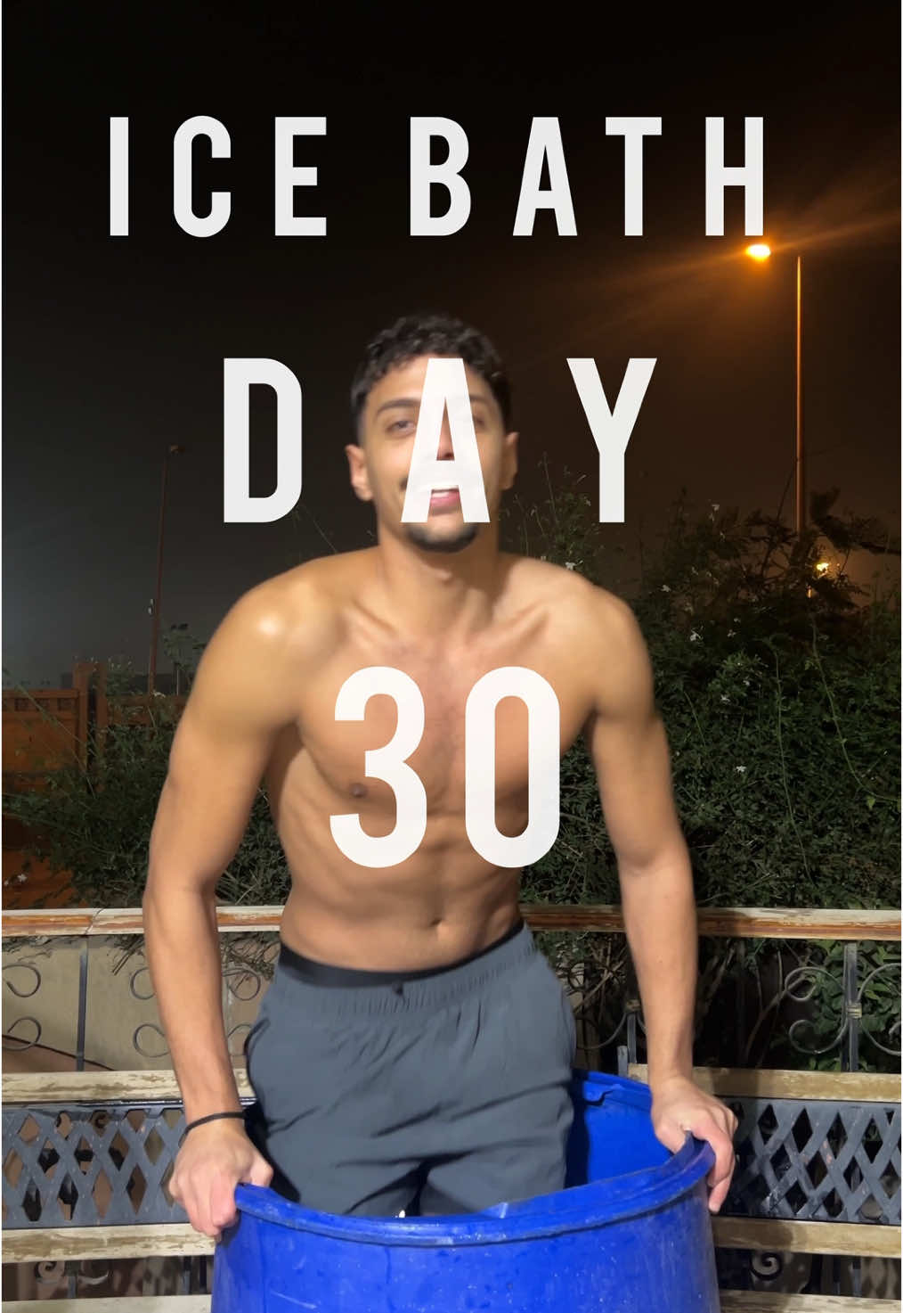 Day | 30                                     #fyp#icebath#athlete 