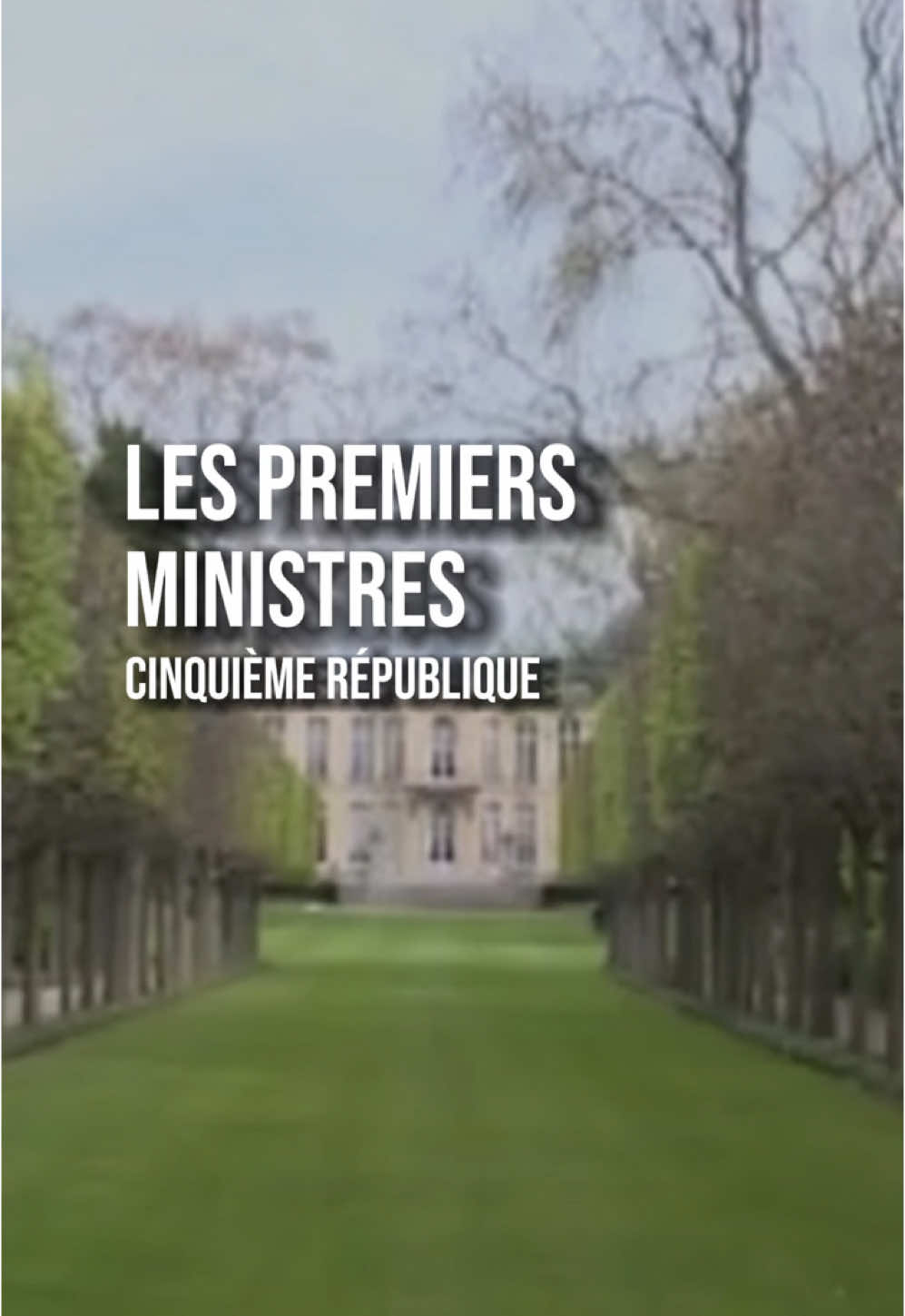 LES PREMIERS MINISTRES depuis 1958 #histoire #history #france #matignon #premierministre #primeminister #president #gouvernement #politique #macron #bayrou #francoisbayrou #ministre #gabrielattal #barnier #chirac 