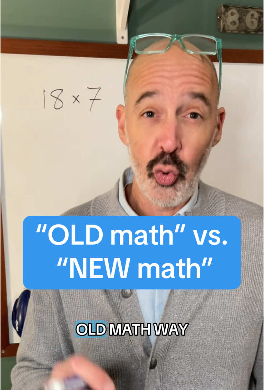 Each way of working mathematically is important. We should be encouraging our children to see math as a set of tasks where we determine what needs to be done based on our current understanding. Multiplying should be thought of in many different ways so that we are not limiting students. #middleschoolmath #mathfluency #visualpatterns #teachersoftiktok #multiplication 