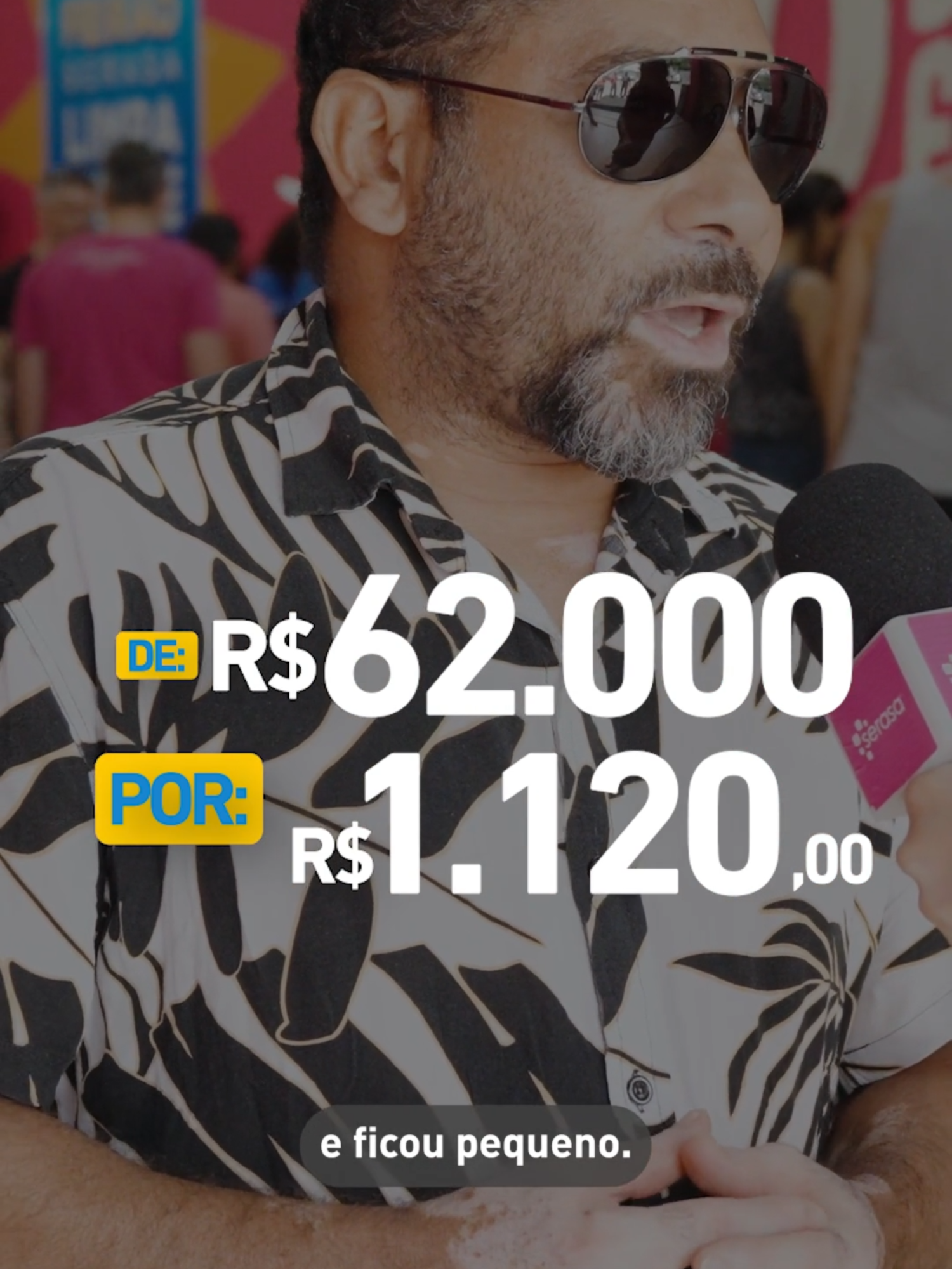 Rosanildo aproveitou o feirão, garantiu um mega desconto e já fez planos para o início do ano! Aproveite você também e negocie suas dívidas até o dia 20/12 com mais de 1.000 empresas parceiras. 👇 🌐 Site: www.serasa.com.br 📱 App: Serasa, disponível para Android e iOS 💬 WhatsApp: (11) 9 9575-2096 📬 Agências dos Correios (até 13/12) #FeirãoSerasaLimpaNome #SerasaLimpaNome #Serasa #LimpaNome #Dívidas