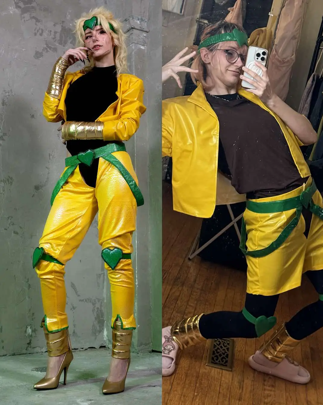 I got to be in @CDawgVA’s new yt video “I Gave Pro Cosplayers My 10$ Cosplays” where I upcycled an old Dio cosplay!!! I’m so excited to finally share this & was so grateful for the opportunity- thank you!!  Gonna work on having a full length process video up soon on my own YT channel :) Photos are by @LXE | Toronto Photographer !! #jjba #diobrando #jojocosplay 