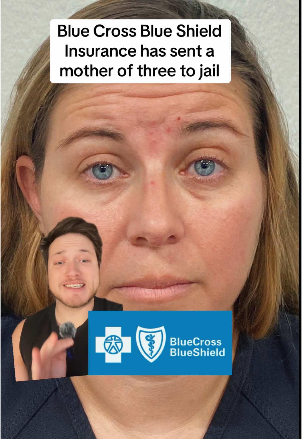 BlueCross BlueShield insurance has sent Brianna Boston, mother of 3, to jail over using language associated w the UnitedHealthcare incident while having her healthcare denied #fyp #news #insurance #health #healthinsurance #breakingnews #usa #america #mother 