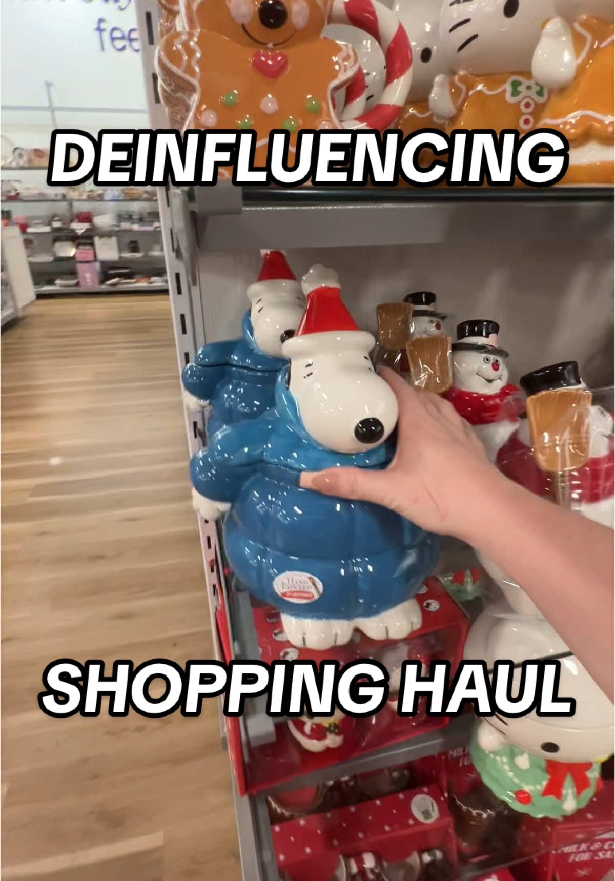 a reality check for christmas 🎁🙂‍↕️ #deinfluencing #marshalls #shopwithme #overconsumption 