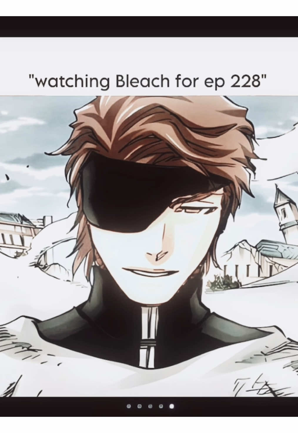 THIS IS A JOKE (ep 228 was peak tho) #bleach #aizen #episode #228 #edit #funny #fy #foryou  posted this because my friend @Ichigoat said i should post it🤩