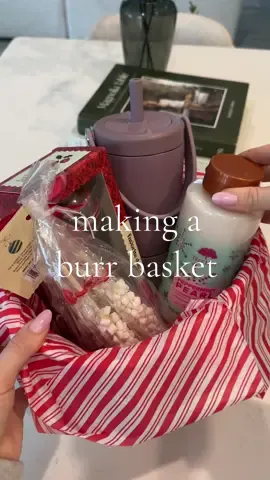 making a burr basket and adding leakproof @BrüMate tumbler for the perfect touch!❄️🩵#Brumatepartner #burrbasket #organized #asmr #asmrsounds #giftidea #christmastok #giftguide #DIY  