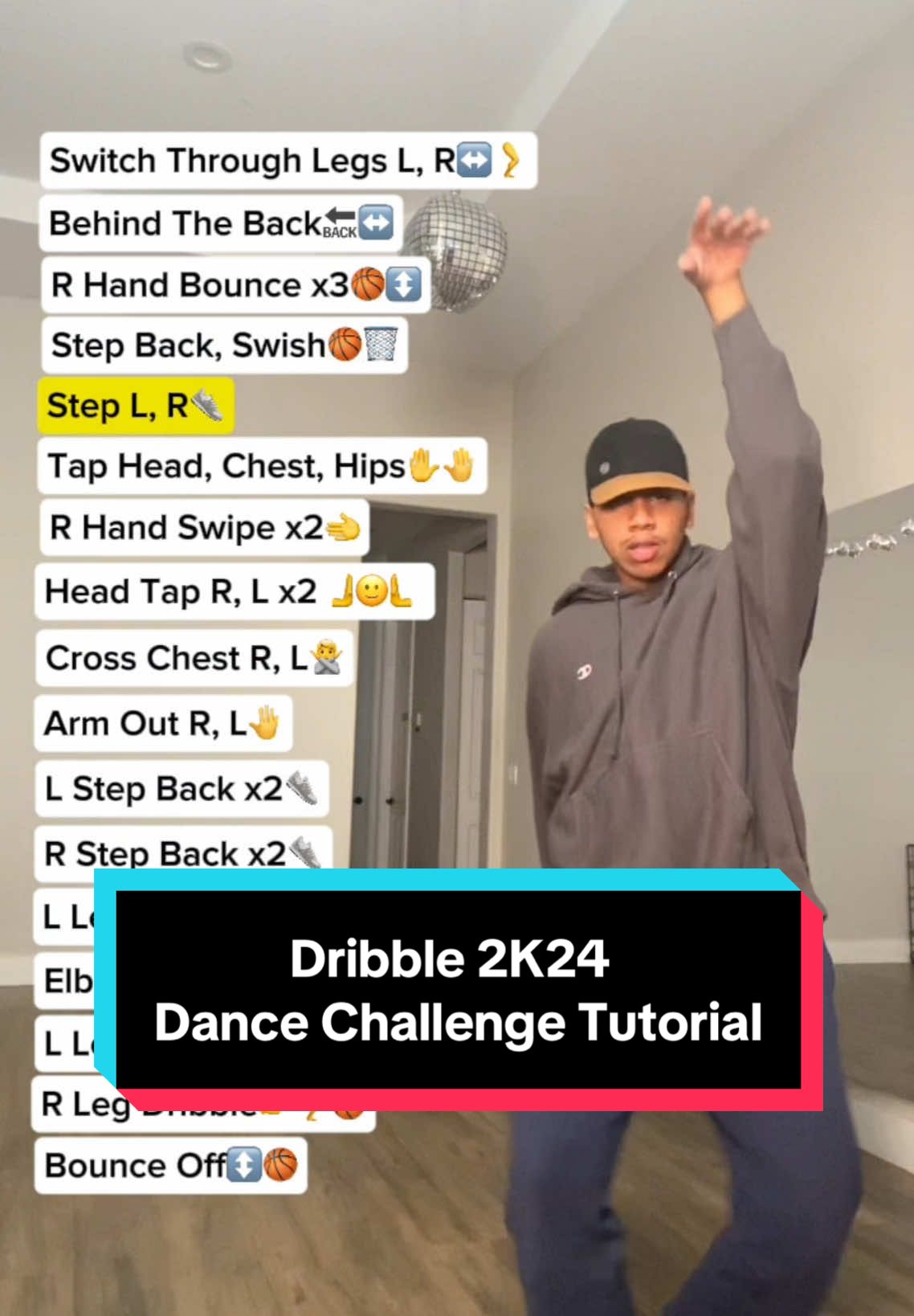 Here’s my Dribble 2K24 Dance Challenge Tutorial for you guys! Dc: @markio & @JayySkiii🥷🏾  #dancechallenge #tiktokdance #viraldances 