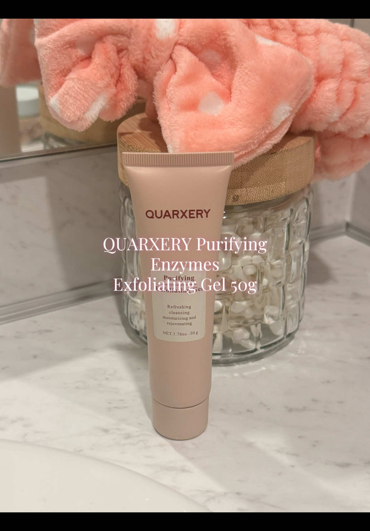 Good morning ☔️. Ok, this exfoilter is pretty good! Removed alot of the dead skin ☺️👌🏼@QUARXERY USA  #quarxery #exfoliatinggel #sensitiveskin #skincare #skincareroutine #TikTokShop #tiktokshop #fy #fyp 