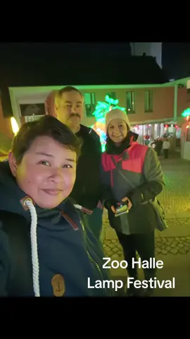 ZOO Halle Festival Light with Hendrik and Maria  #germany  #cuti  #2024  #fyp  #zoohalle  #leipzig 